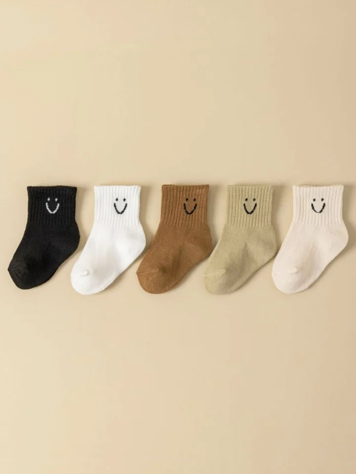 Ensemble de 5 chaussettes à motifs