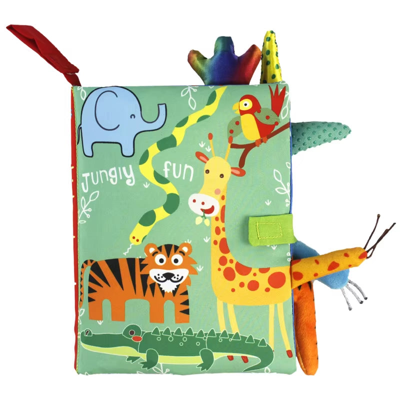Livre en Tissu sur le thème des animaux
