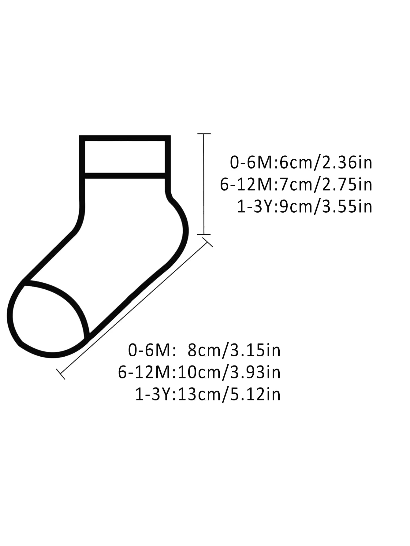 5 Paires Chaussettes Bébé