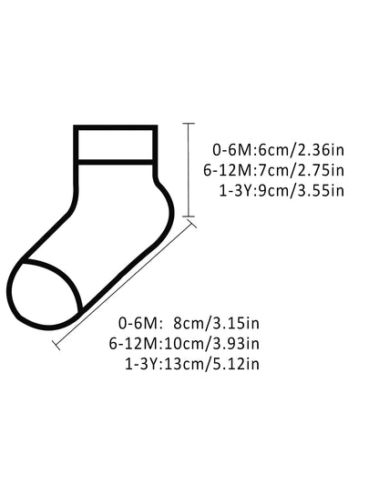 5 Paires Chaussettes Bébé